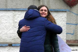 У місті відзначили День обіймів